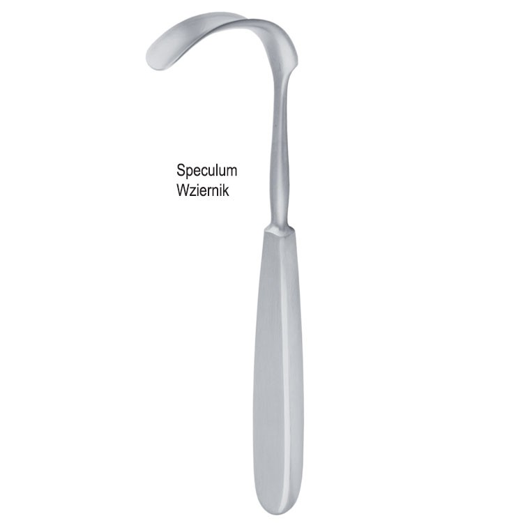 Specula vaginal Braun 56x13mm, 180mm