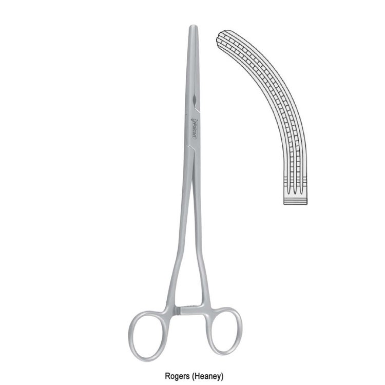 Forceps hysterectomy Rogers (Heaney) atraumatic 205mm,  fig. 3