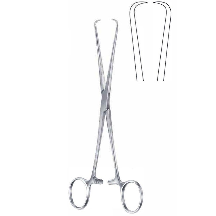 Forceps teneculum Barrett 1x1th 180mm
