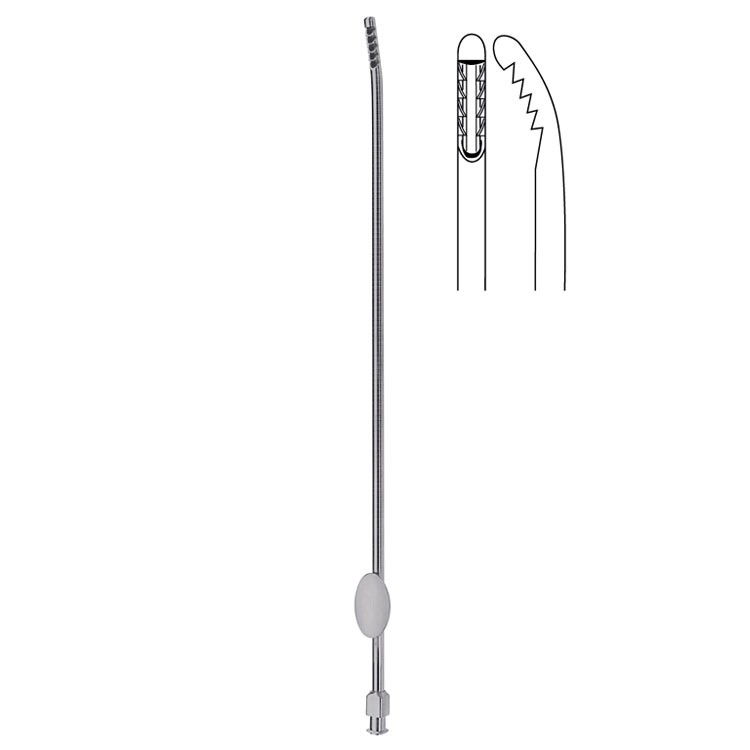 Curette endometrial Novak Ø2mm, 240mm