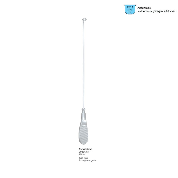 Hook tubal Ramathibodi 250mm