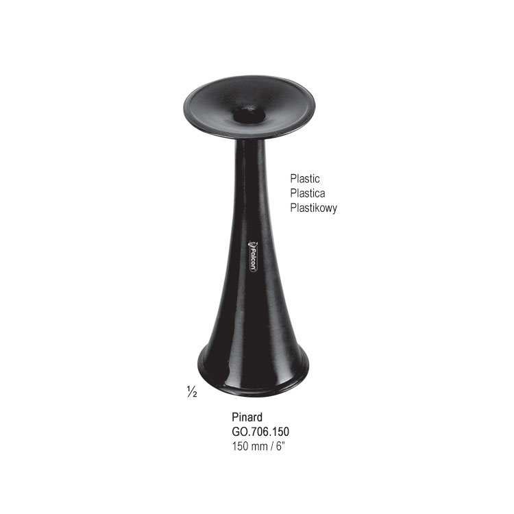 Stethoscope fetal Pinard plastic 150mm