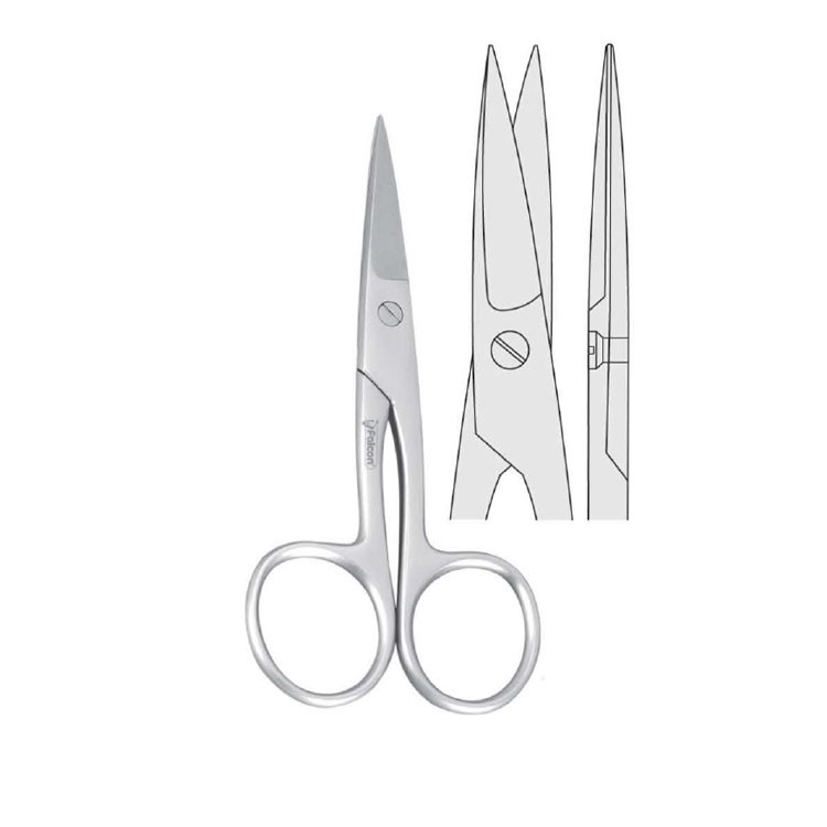 Scissors pedicure toe nail straight 110mm