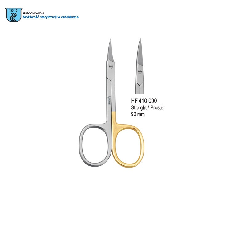 Super-Cut Scissors cuticle curved 90mm