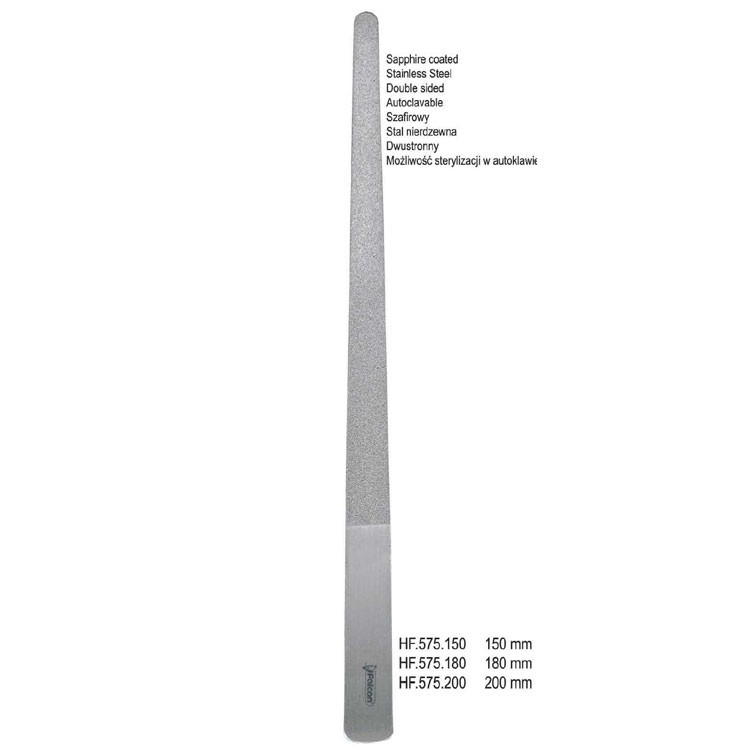 Nail File Sapphire round 200mm