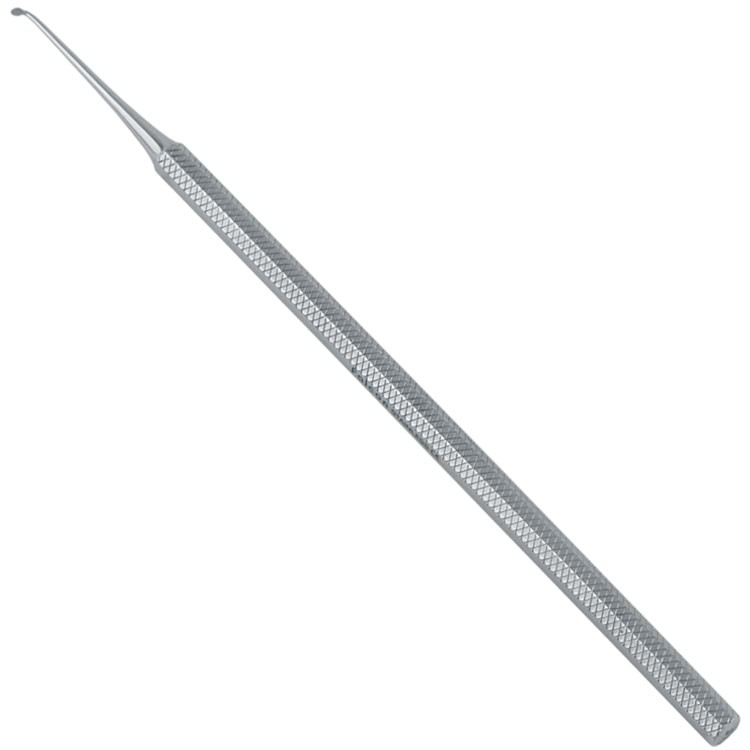 Nail excavator angled
