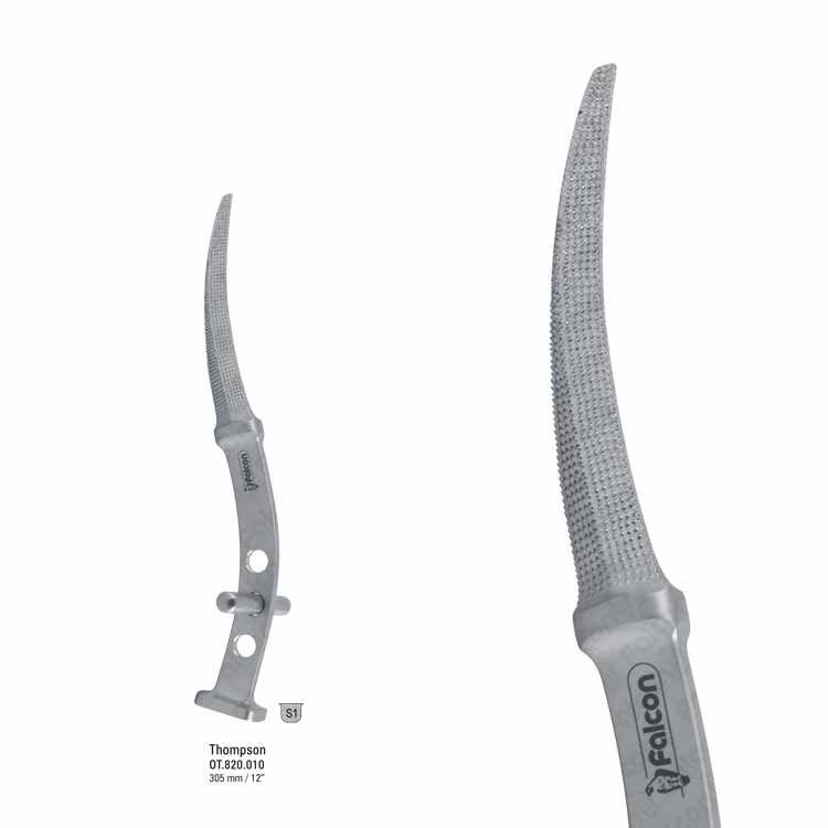 Rasp bone Thompson with tommy bar 305mm
