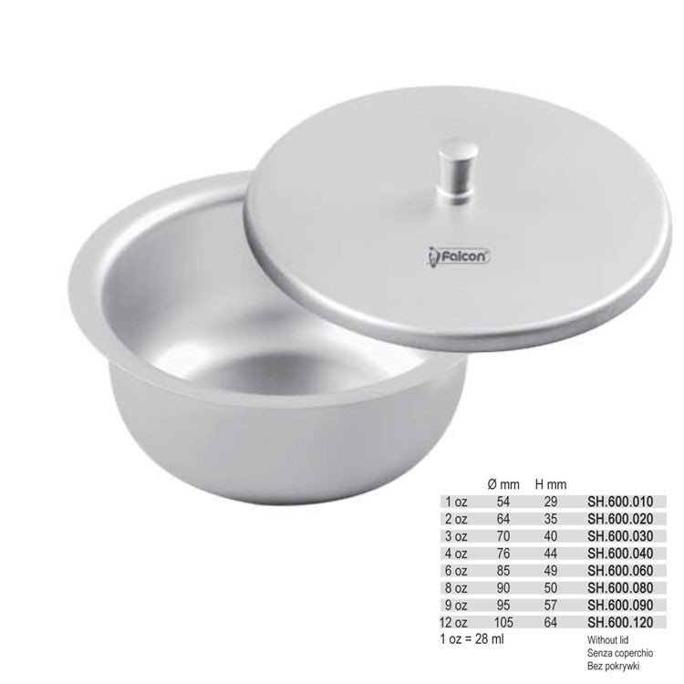 Bowl type I 'Gallipot' 2oz/50ml without lid