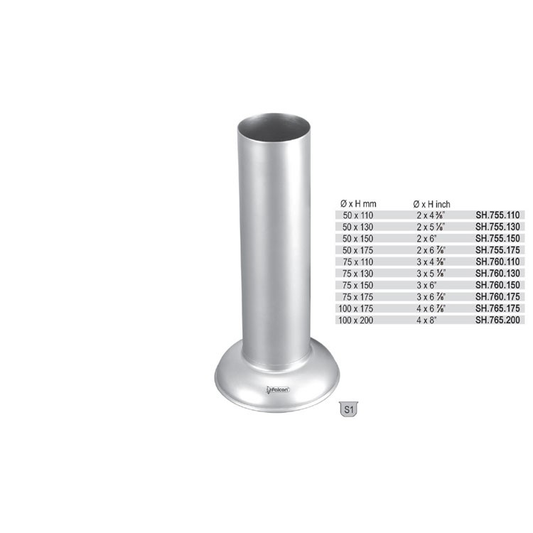 Forceps jar ø 50 mm x130mm
