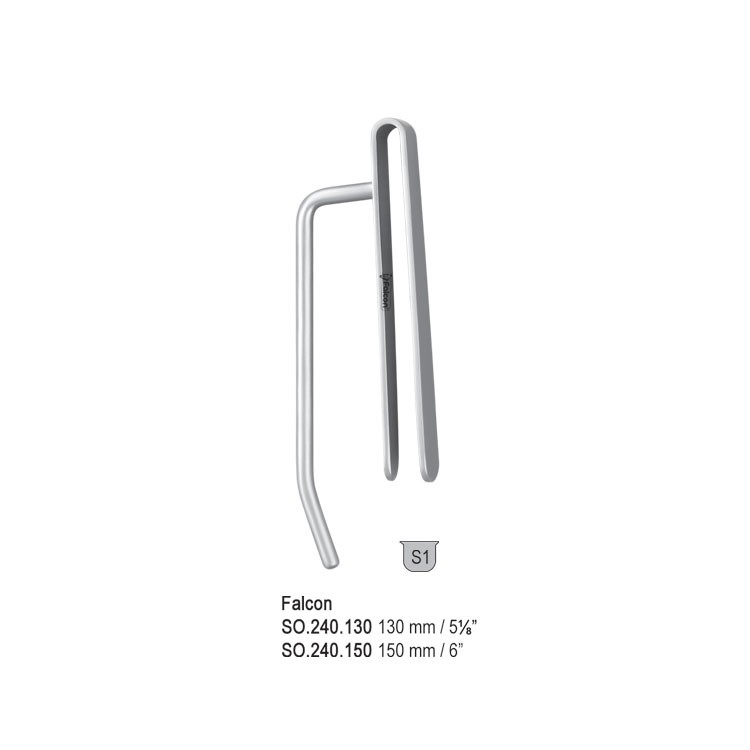 Shelf hook for instruments Falcon 130mm