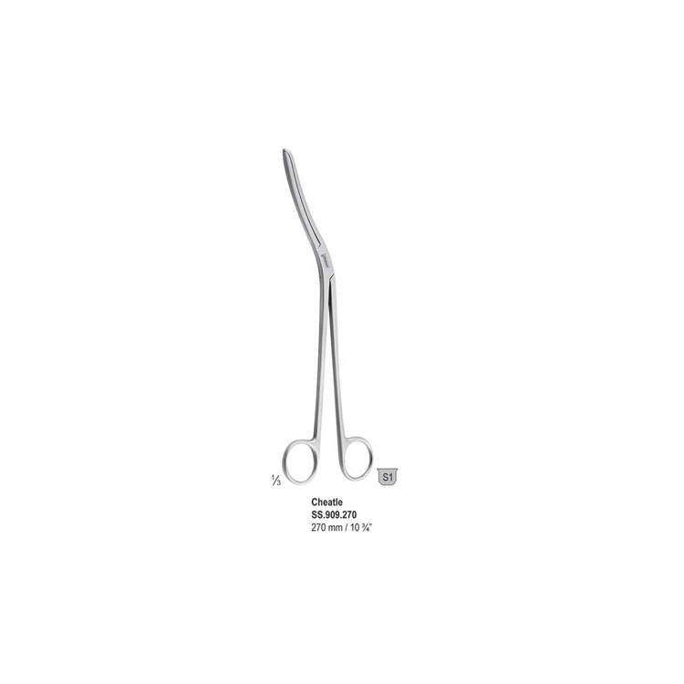 Forceps sterilizing Cheatle 270mm