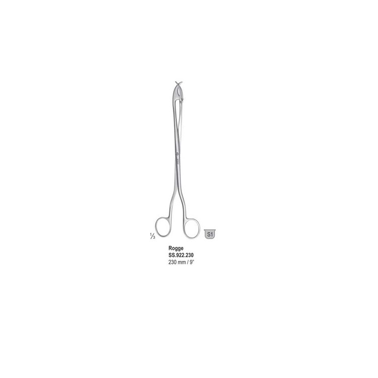 Forceps sterilizing Rogge 230mm