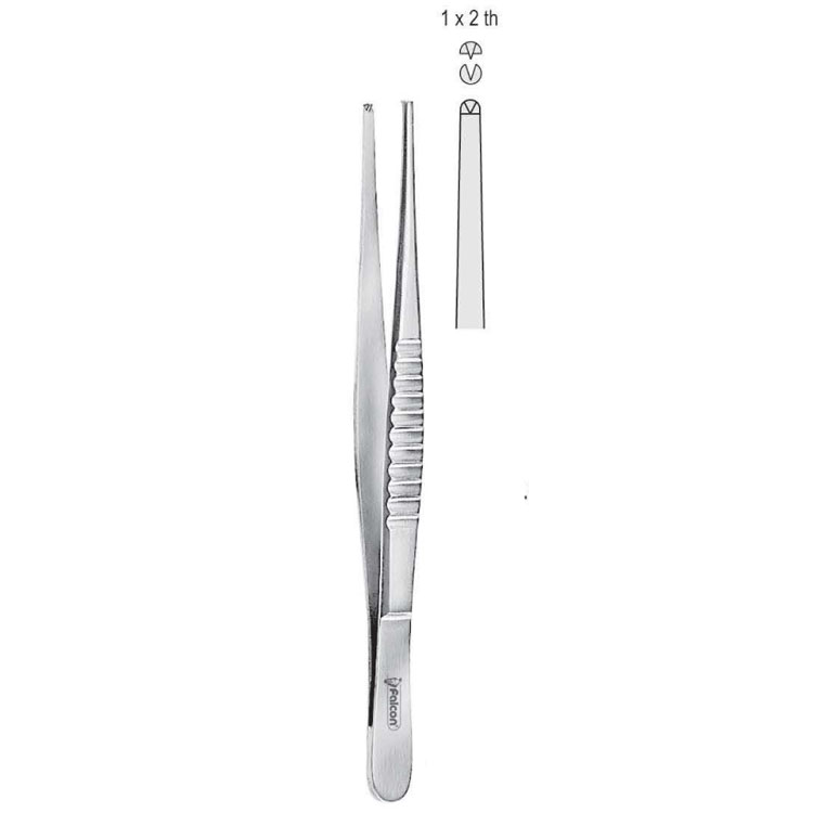 Forceps tissue Falcon-Standard (USA-Pattern) 1x2th 310mm
