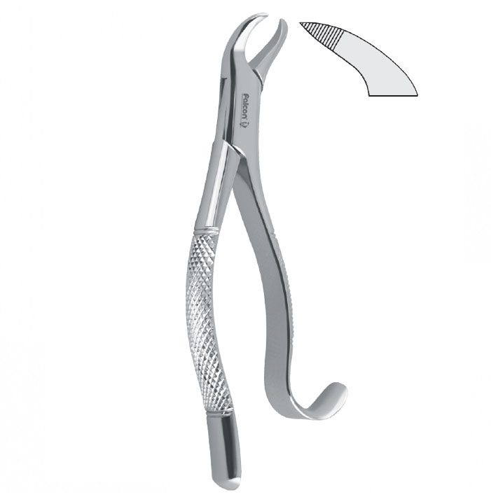 Extraction forceps children pattern serrated fig. 16S