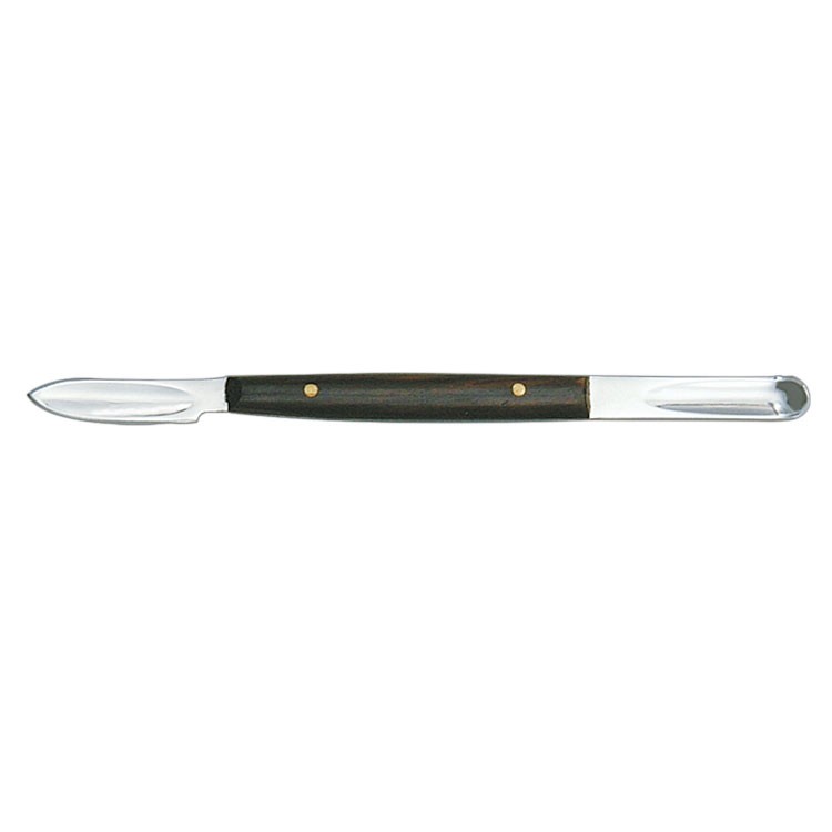 Wax knife Lessmann small with wooden handle 130mm
