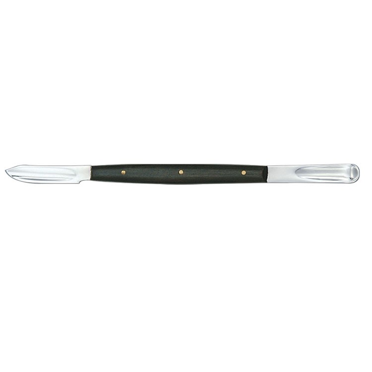 Wax knife Lessmann large with wooden handle 175mm