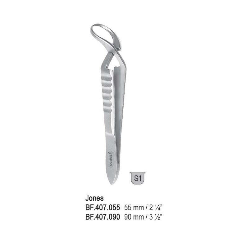 Forceps towel Jones 55mm