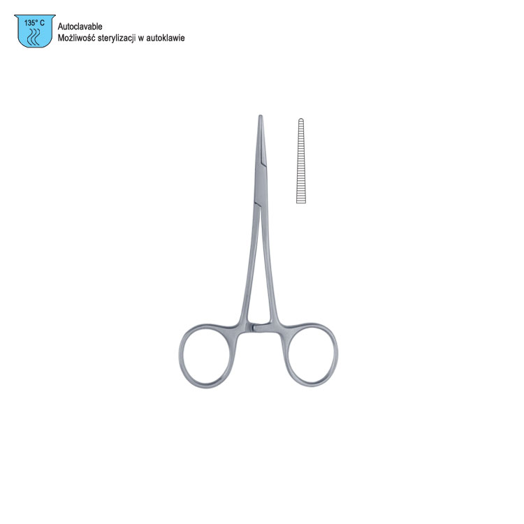 Forceps artery Halsted Mosquito straight 125mm (Mirror Finish)