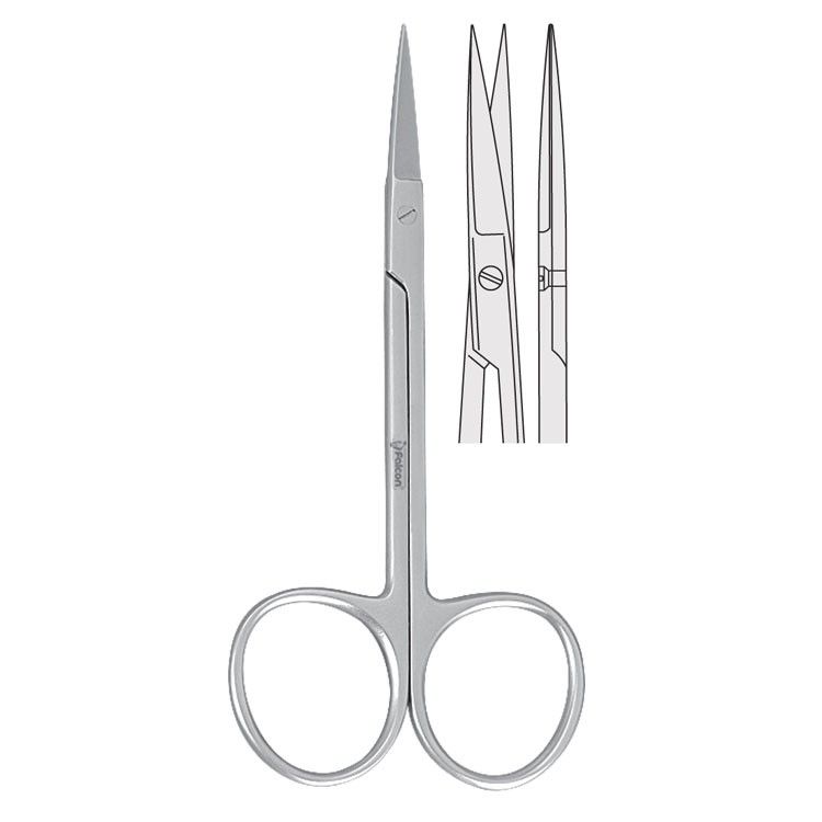 Scissors Iris straight 90mm