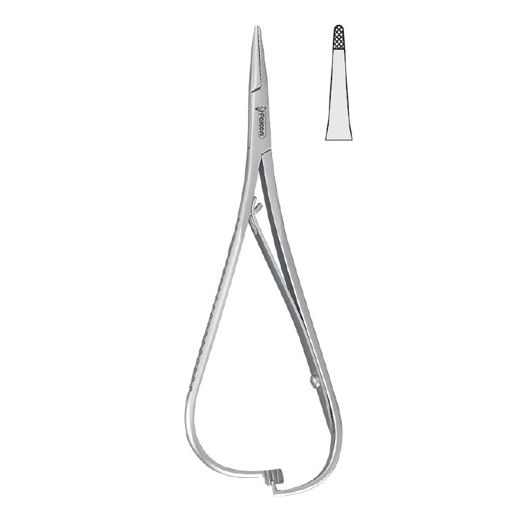Ligature forceps Falcon x-fine 140mm 