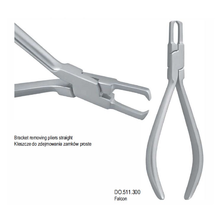 Pliers bracket removing straight