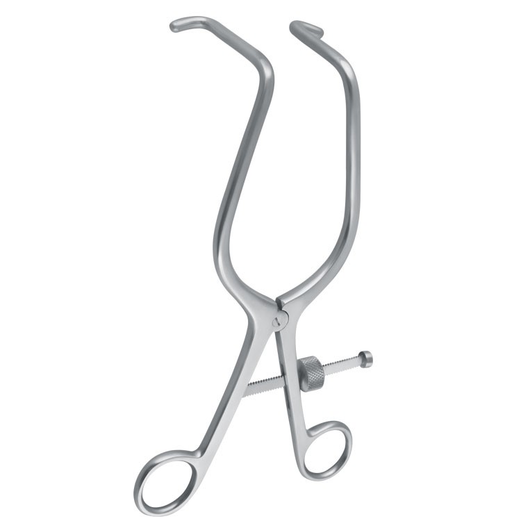 Retractor SR Gelpi KC-style 90º right handed 1x1th blunt 50x200mm