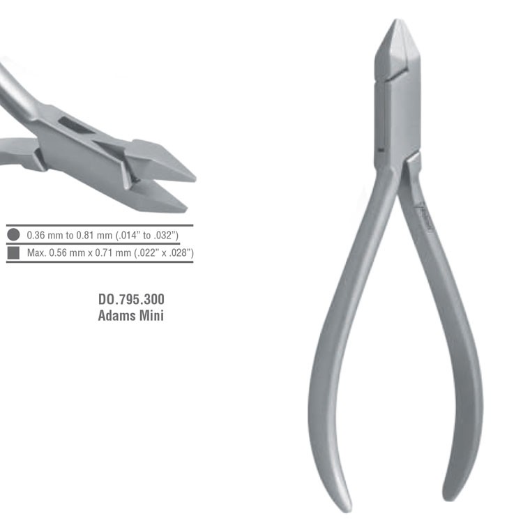 Pliers wire bending Adams small flat/flat