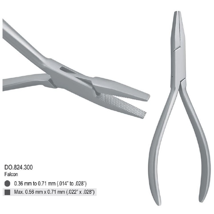 Pliers wire bending flat nose Falcon