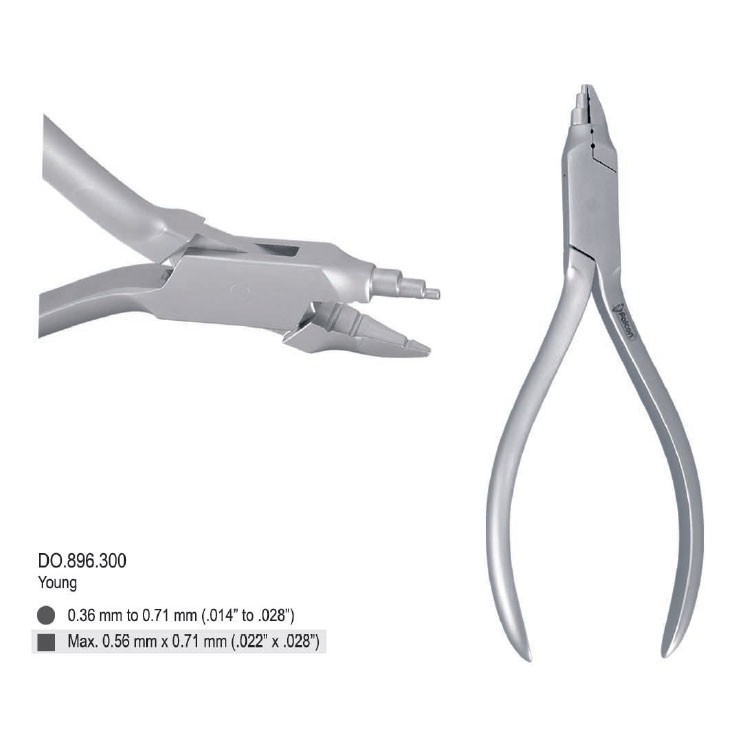 Pliers loop forming Young