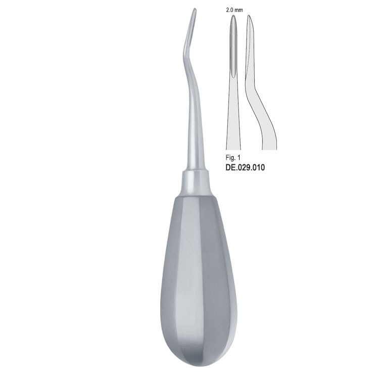 Elevator Bein 2mm fig. 1 bayonet mesial