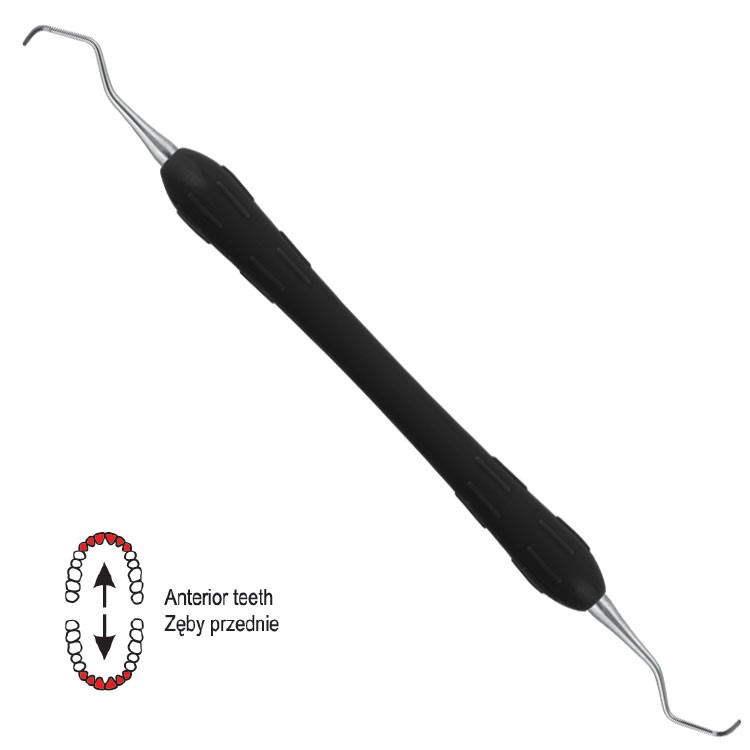 Easy-Color Curette Gracey standard de fig. 3/4 (Black)