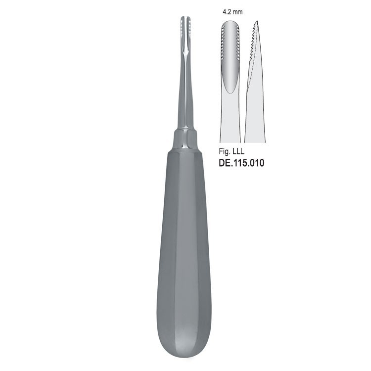 Elevator Lindo-Levian serrated straight fig. 1