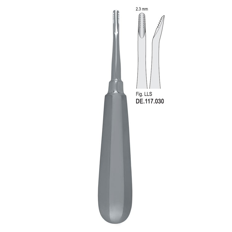 Elevator Lindo-Levian serrated curved fig. 3