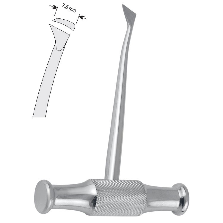Elevator T-handle W.F. Barry right fig. 321