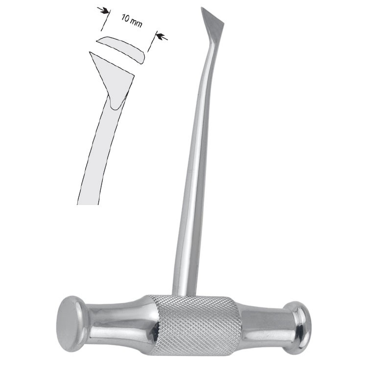 Elevator T-handle W.F. Barry right fig. 323