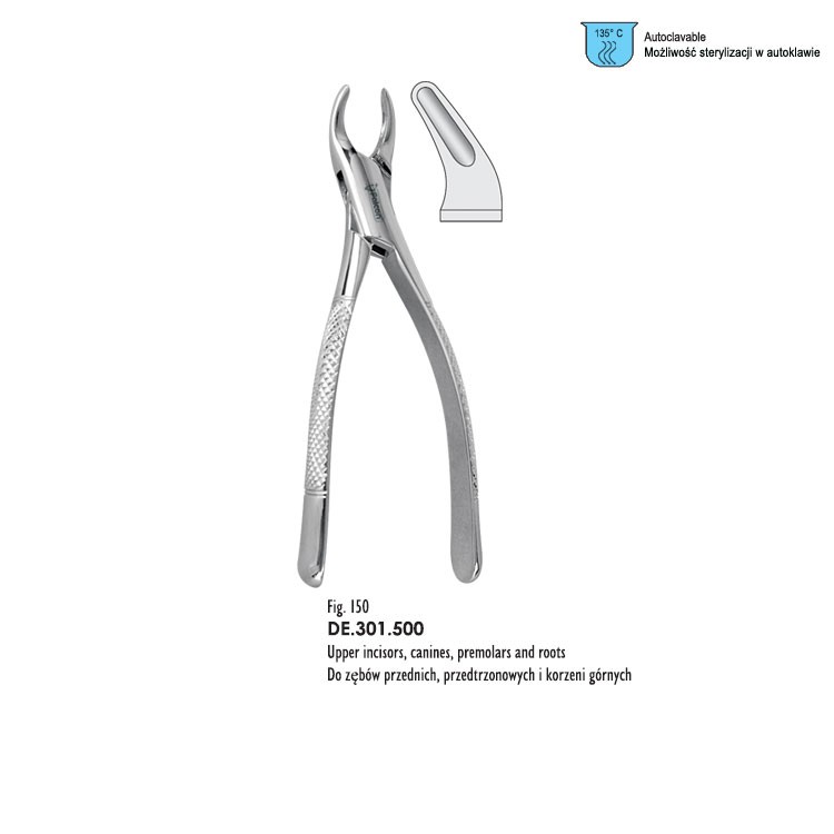 Extraction forceps American pattern fig. 150 CRYER