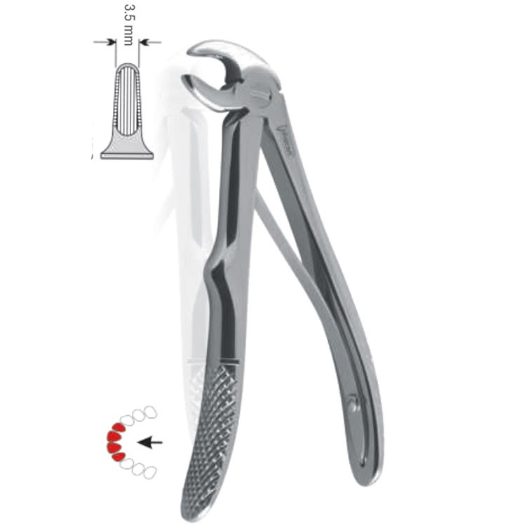Extraction forceps children pattern fig. 5