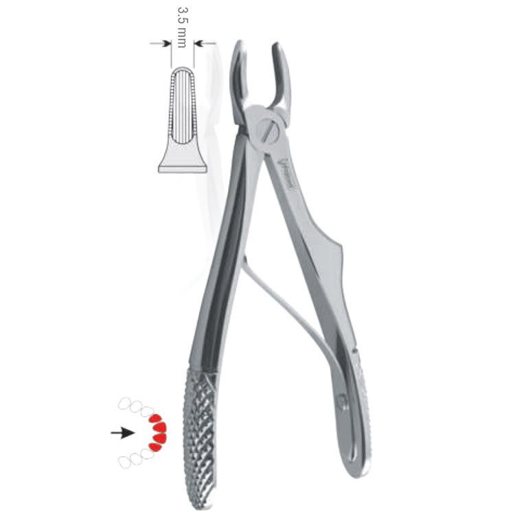 Extraction forceps children pattern fig. 137
