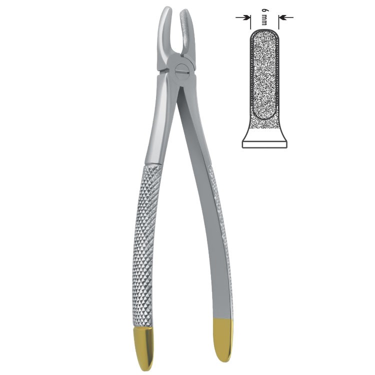 Diamond-Grip Extraction forceps European pattern fig. 1