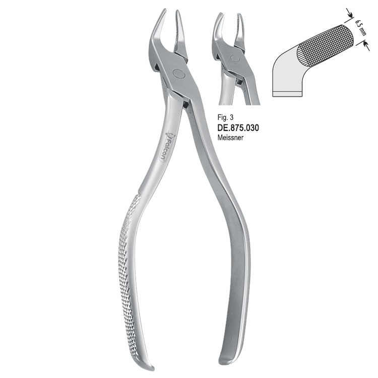 Extraction forceps Meissner fig. 3