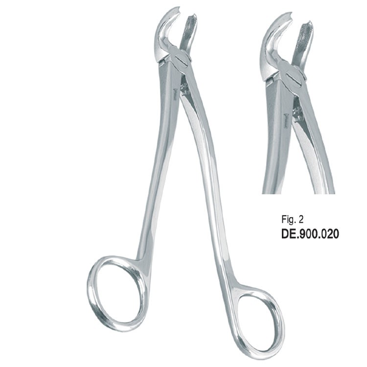 Extraction forceps with ring handle