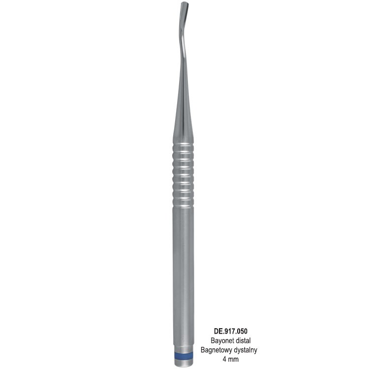 Luxating hybrid micro serrated bayonet distal 4.0mm (Blue)