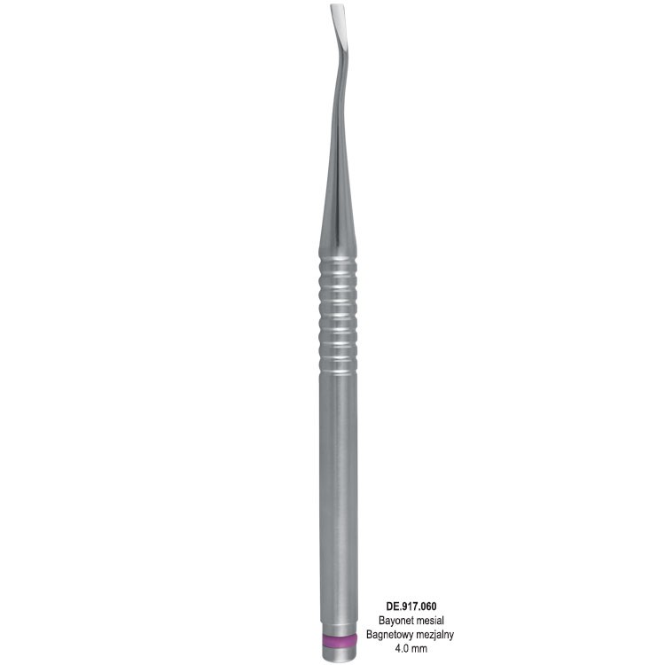 Luxating hybrid micro serrated bayonet mesial 4.0mm (Purple)