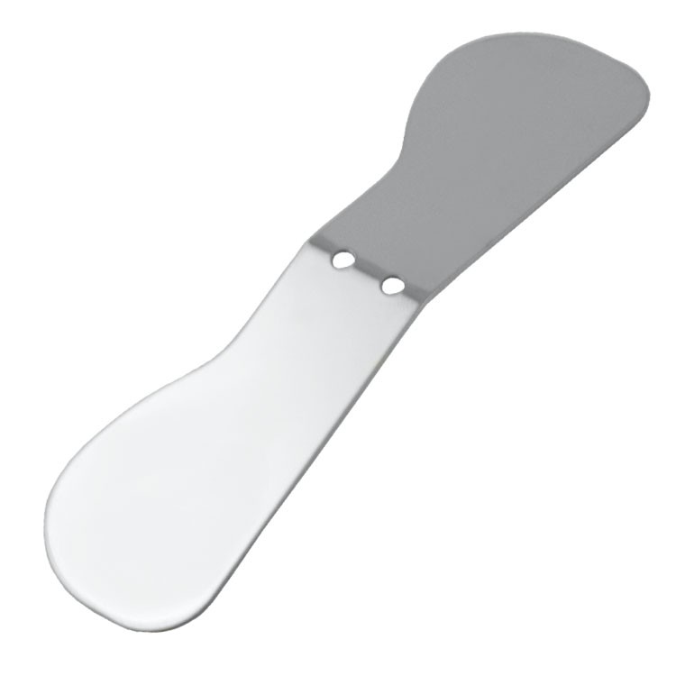 Photographic mirror stainless steel Lingual upper / Lingual lower