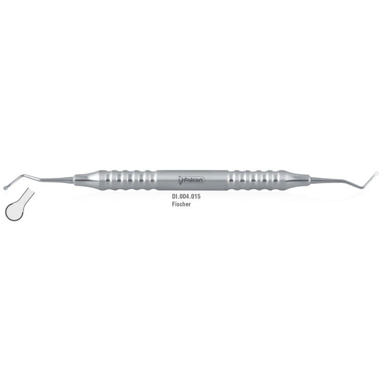 Classic-Lite Gingival cord packer Fischer serrated fig. 1