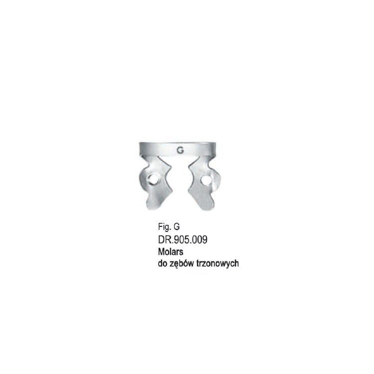Rubber dam clamp fig. G