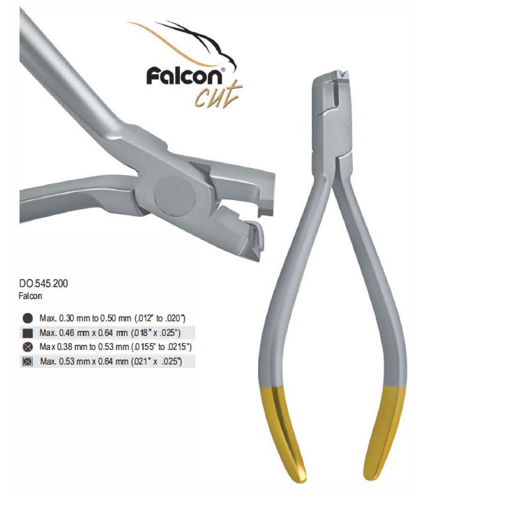 Falcon-Cut Distal end cutter with safety hold Flush Cut