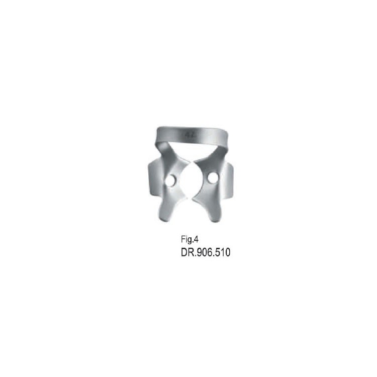 Rubber dam clamp fig. 4