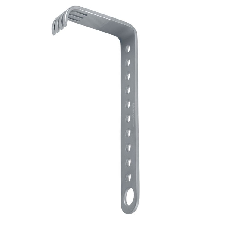 Retractor hip self-retaining Charnley initial incision long blade 100mm