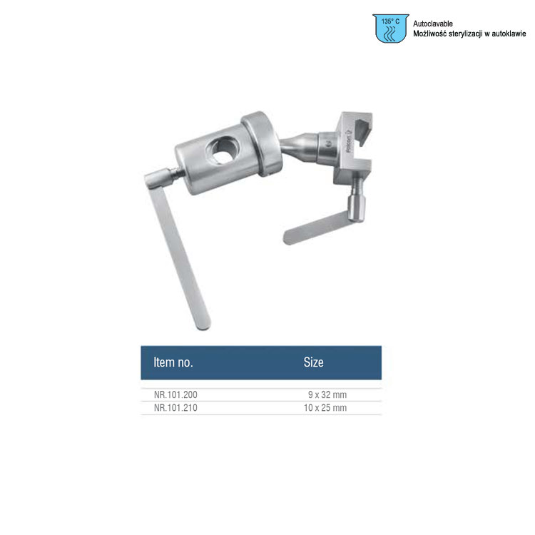 Retractor system brain Yasargil-Leyla, ball and socket joint 10x25mm